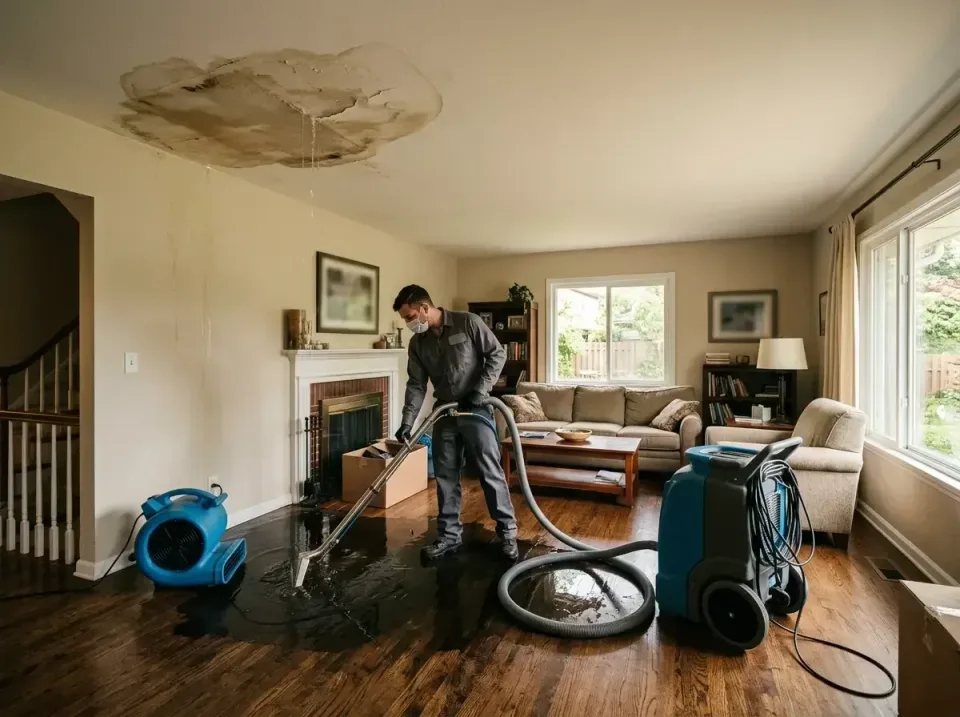 attic-pipe-burst-ceiling-drip-008 — frequently asked questions, Water Damage Restoration & Carpet Care in Nevada, MO